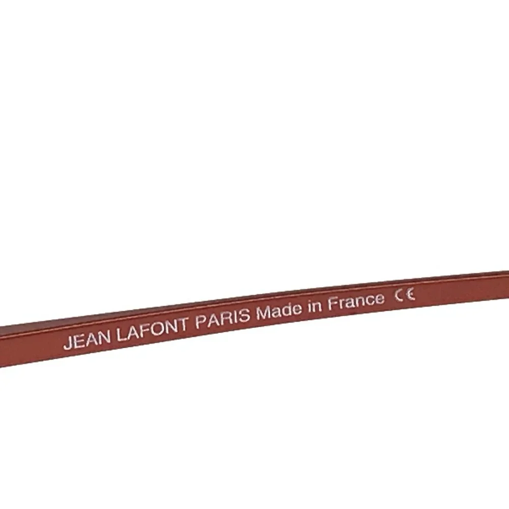 Jean Lafont Petite Eyeglasses Frames Fable 896 Blue Red Round Wire Rim 40-21-125